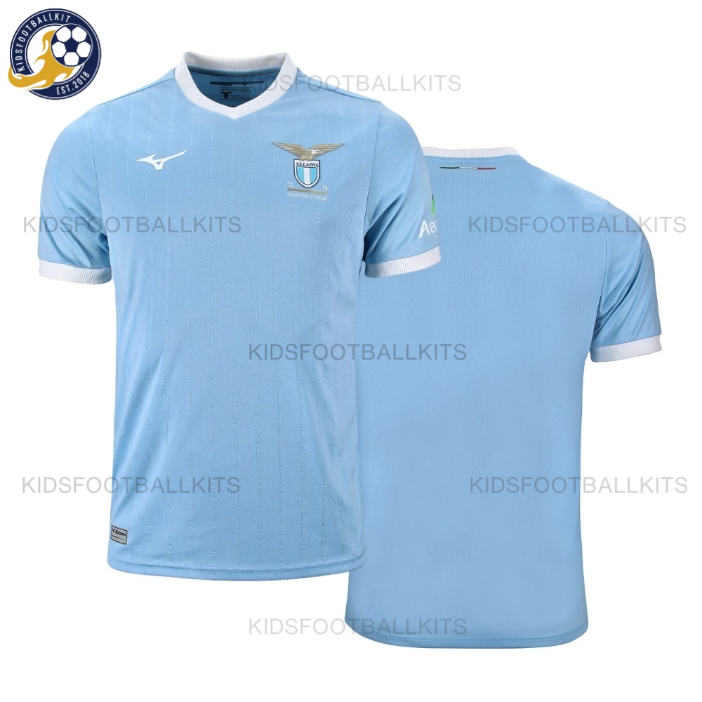 SS Lazio 50th Champion Blue Men Football Shirt 2024/25