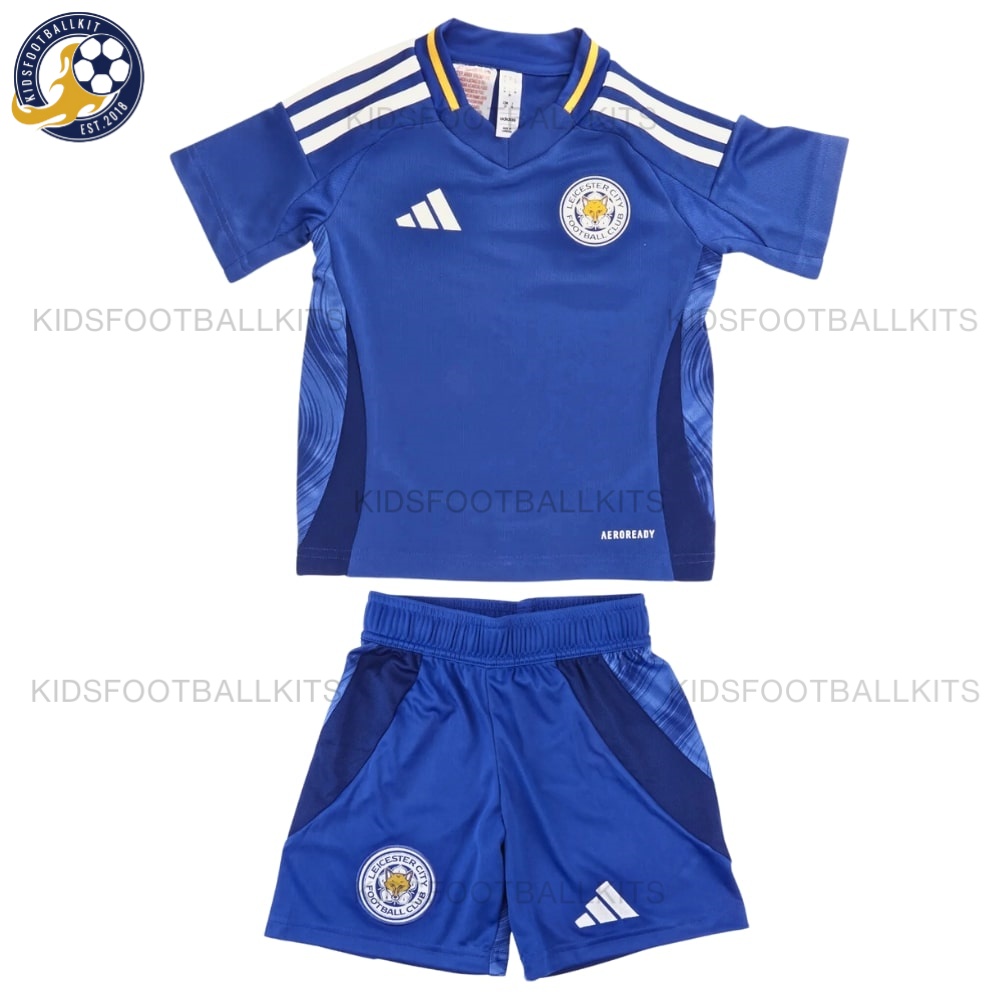 Leicester City Home Kids Football Kit 2024/25