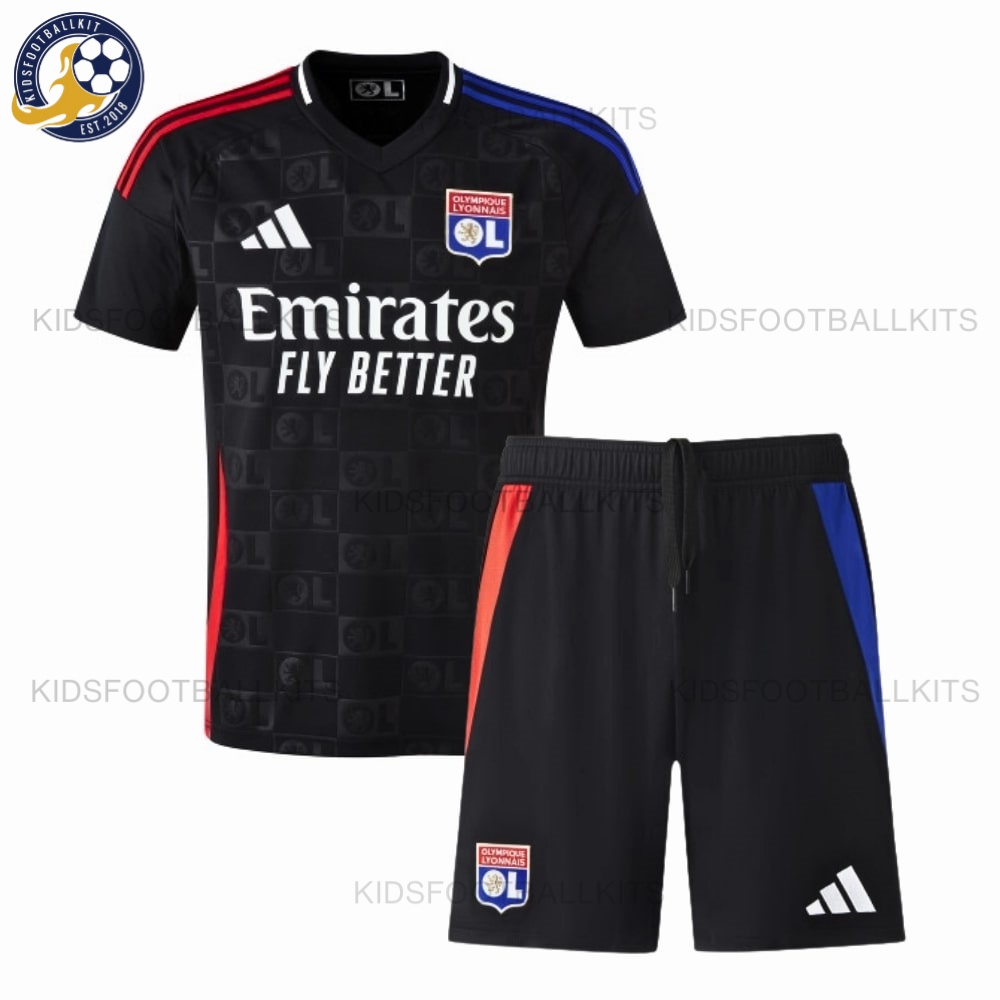 Olympique Lyonnais Away Kids Football Kit 2024/25 (No Socks)
