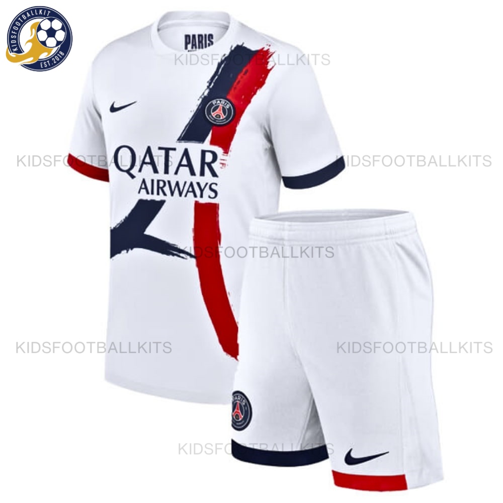 Paris Saint Germain Away Kids Football Kit 2024/25 (No Socks)