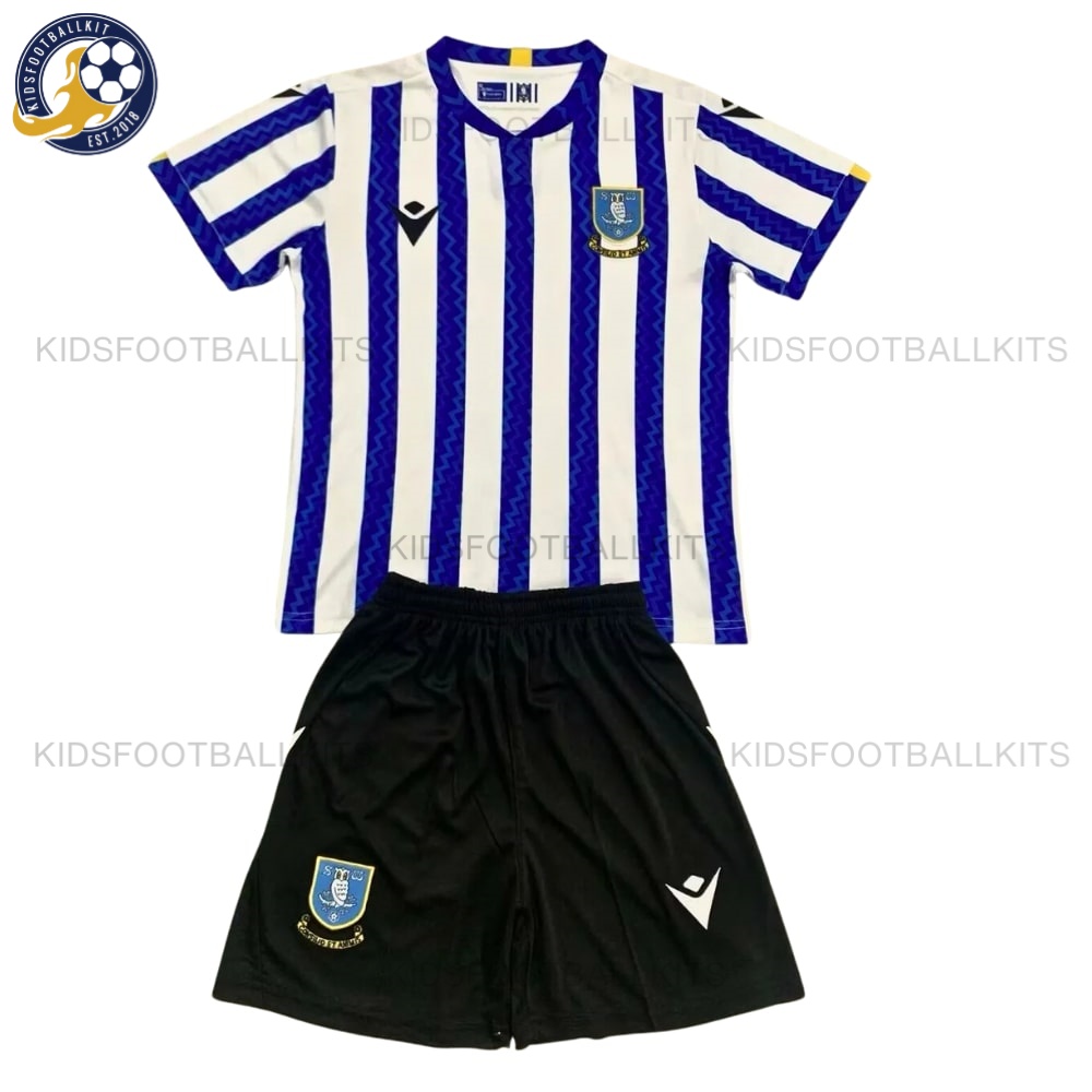 Sheffield Wednesday Home Kids Football Kit 2024/25 (No Socks)