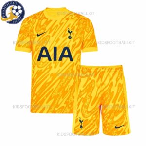 Tottenham Goalkeeper Kids Football Kit 2024/25