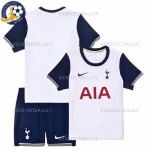 Tottenham Home Kids Football Kit 2024/25