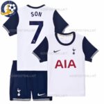 Tottenham Hotspur SON 7 Home for Men and Kids Football Kit 2024/25 (No Socks)
