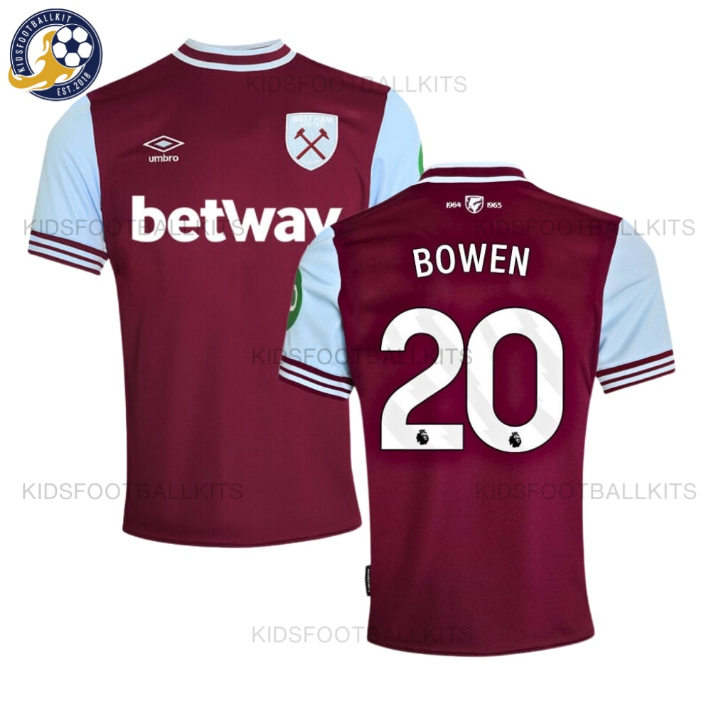 West Ham United BOWEN 20 Home Men Football Shirt 2024/25 Printed