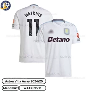 Aston Villa Away Men Football Shirt 2024_25 – WATKINS 11-over view