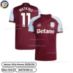 Aston Villa Home Men Football Shirt 2024_25 – WATKINS 11-over view