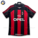 Retro AC Milan Home Men Football Shirt 2001/02