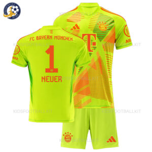 Bayern Munich Goalkeeper Kids Kit 24/25 NEUER 1