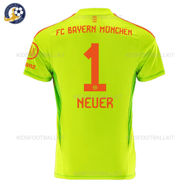 Bayern Munich Goalkeeper Men Shirt 24/25 NEUER 1