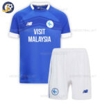 Cardiff City Home Kids Football Kit 2024/25 (No Socks)