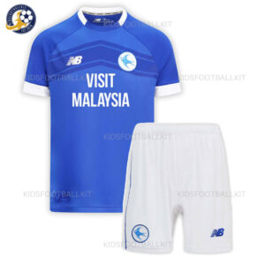 Cardiff City Home Kids Football Kit 2024/25