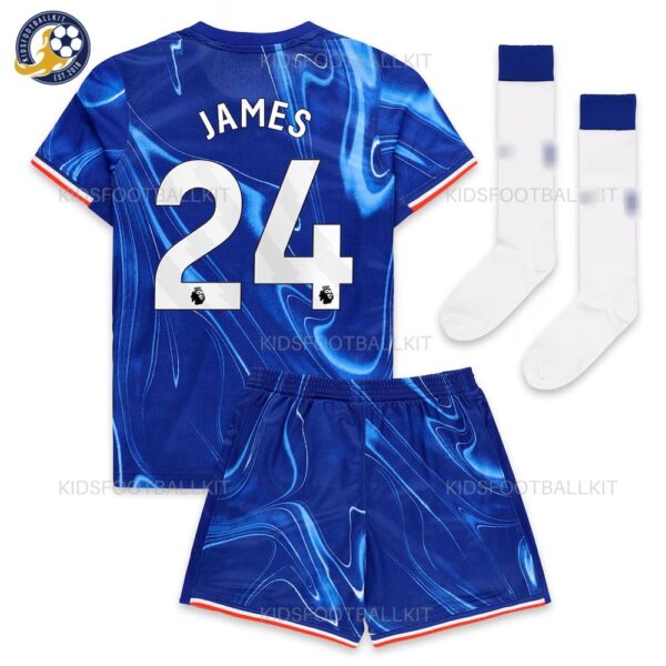 Chelsea Home Kids Kit 2024/25 JAMES 24 - back view