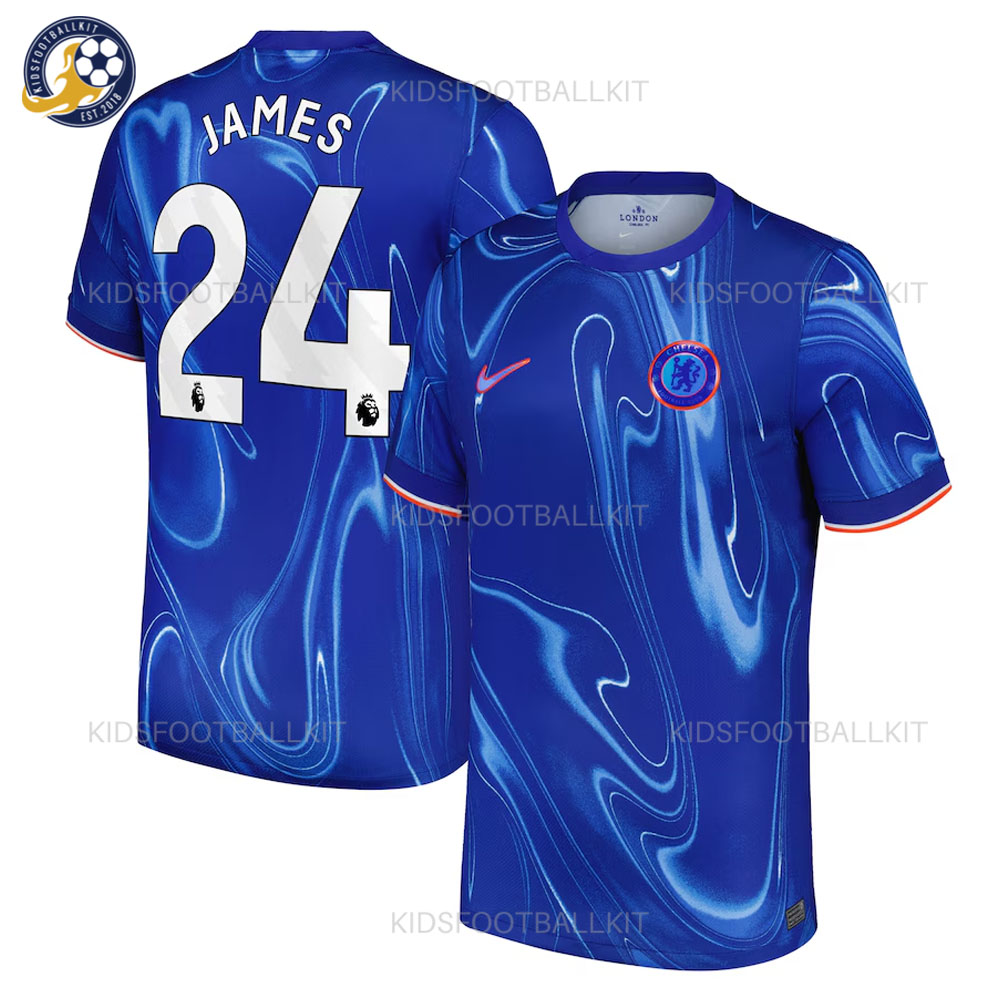 Chelsea Home Men Shirt 2024 25 JAMES 24 Best Price 2024