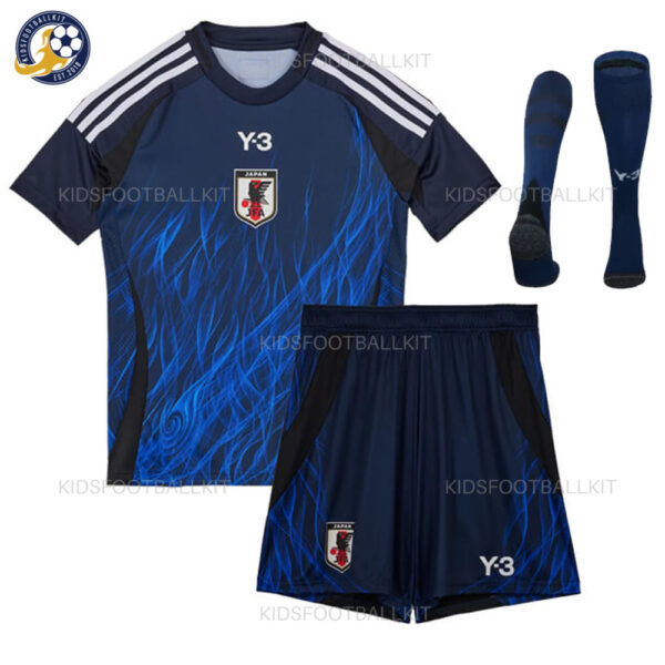 Japan Home Kids Football Kit 2024