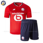 LOSC Lille Home Kids Football Kit 2024/25 (No Socks)