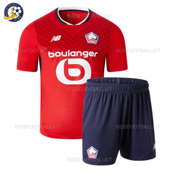 LOSC Lille Home Kids Football Kit 24/25