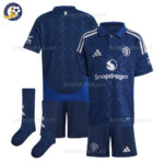 Manchester United Away Kids Football Kit 2024/25 (No Socks)