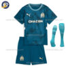 Marseille Away Kid Kit 2024-25 With Socks