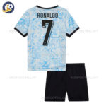 Portugal Away Kid Kit 2024 Ronaldo 7