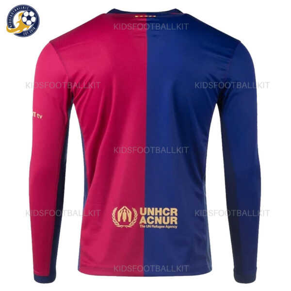 Barcelona Home Men Shirt 24/25 Long Sleeve