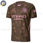 Manchester City Goalkeeper Men Football Shirt 2024_25 – Coffee-frontview-b