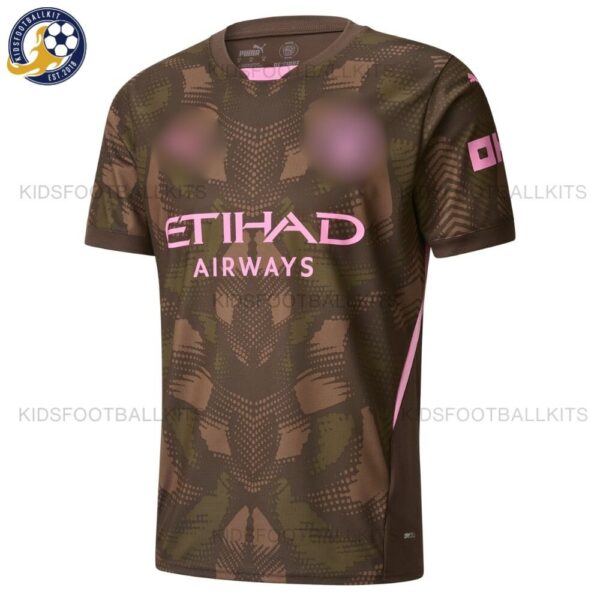 Manchester City Goalkeeper Men Football Shirt 2024_25 – Coffee-frontview-b
