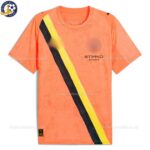 Manchester City KidSuper Men Football Shirt 202526 – Orange-frontview-b