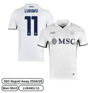 SSC Napoli Away Men Football Shirt 2024_25 – LAKAKU 11-over view-b