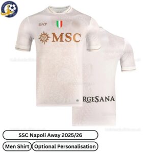 SSC Napoli Away Men Football Shirt 2025_26-over view-b