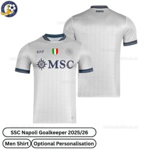 SSC Napoli Goalkeeper Men Football Shirt 2025_26-over view-b