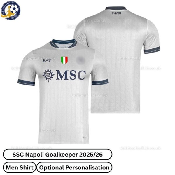 SSC Napoli Goalkeeper Men Football Shirt 2025_26-over view-b