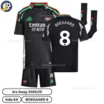 Arsen^_^aI Away Kids Football Kit 2024/25 – ØDEGAARD 8 (With Socks) - blur
