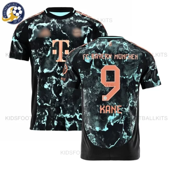 Bay^_^rn -KANE-9-Away-Men-Football-Shirt-2024-25