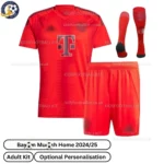 Bay^_^rn Home Adult Football Kit 2024_25 (With Socks)