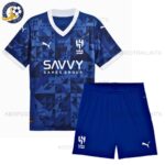 Al Hilal Home Kids Football Kit 2024/25 (No Socks)