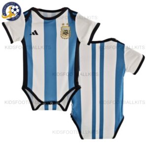 Argentina Home Baby Football Kit 2022