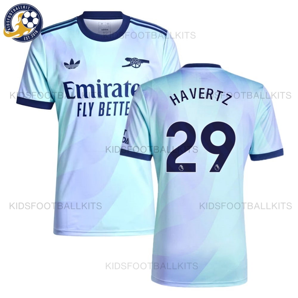 Arsenal HAVERTZ 29 Third Men Football Shirt 24/25