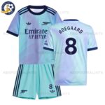 Arsenal ØDEGAARD 8 Third Kids Football Kit 2024/25 (No Socks)