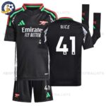 Arsenal RICE 41 Away Kids Football Kit 2024/25 (With Socks)