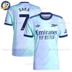 Arsenal SAKA 7 Third Men Football Shirt 2024/25