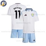 Aston Villa WATKINS 11 Away Kids Football Kit 2024/25 (No Socks)