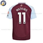 Aston Villa WATKINS 11 Home Men Football Shirt 2024/25