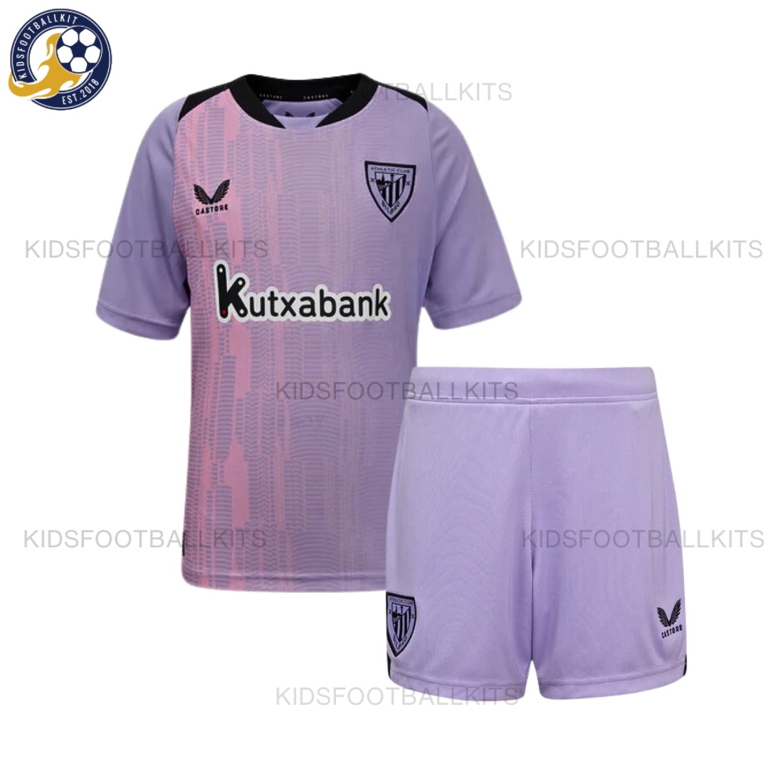 Athletic Club Third Kids Football Kit 2024/25