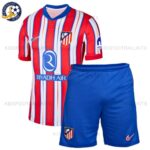 Atletico Madrid Home Kids Football Kit 2024/25 (No Socks)