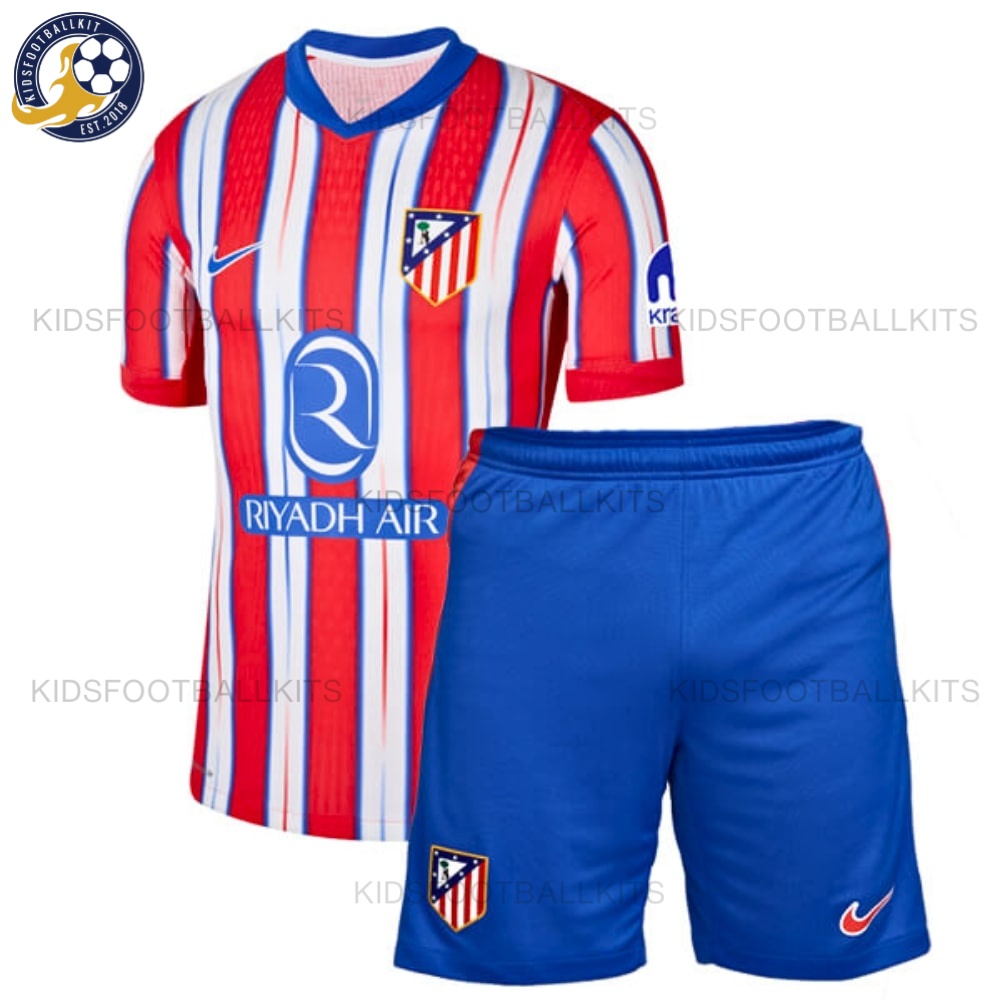 Atletico Madrid Home Kids Football Kit 24/25