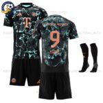 Bayern Munich KANE 9 Away Kids Football Kit 2024/25 (With Socks)