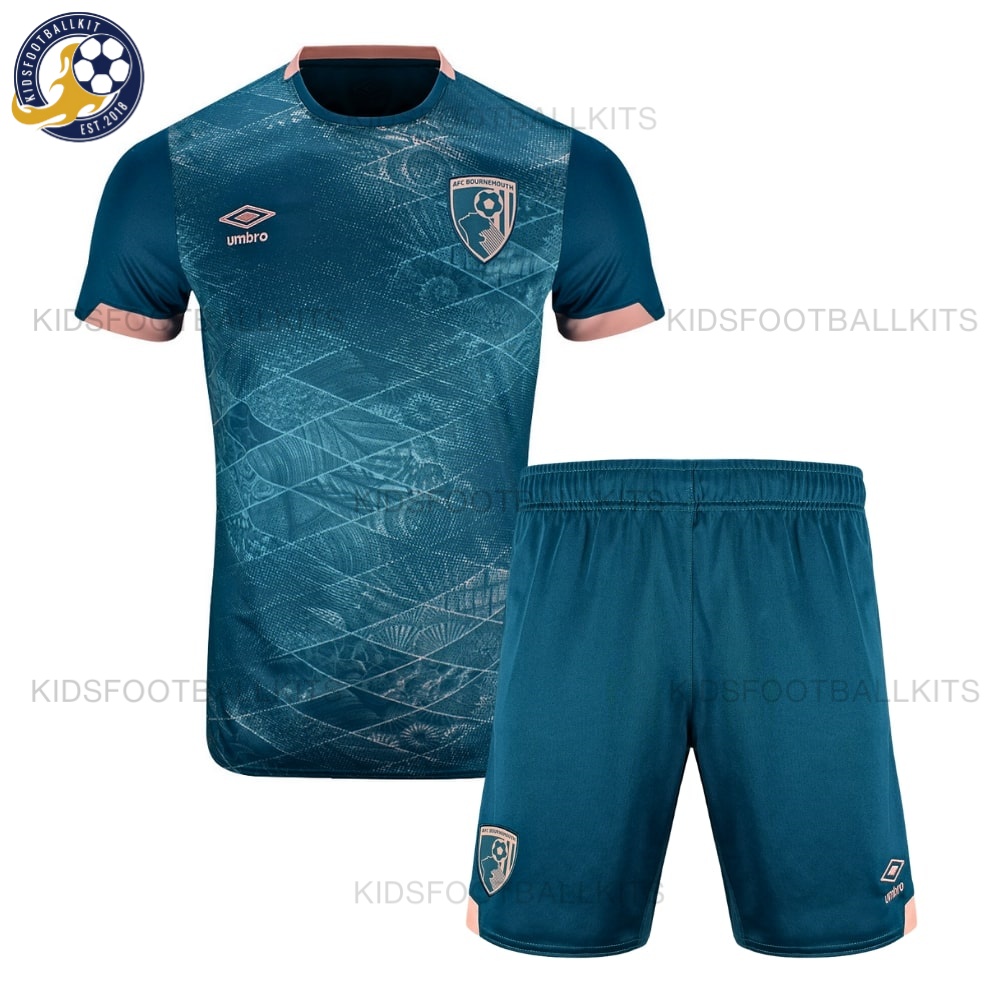 Bournemouth Third Kids Football Kit 2024/25