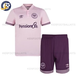 Brentford Away Kids Football Kit 2024/25