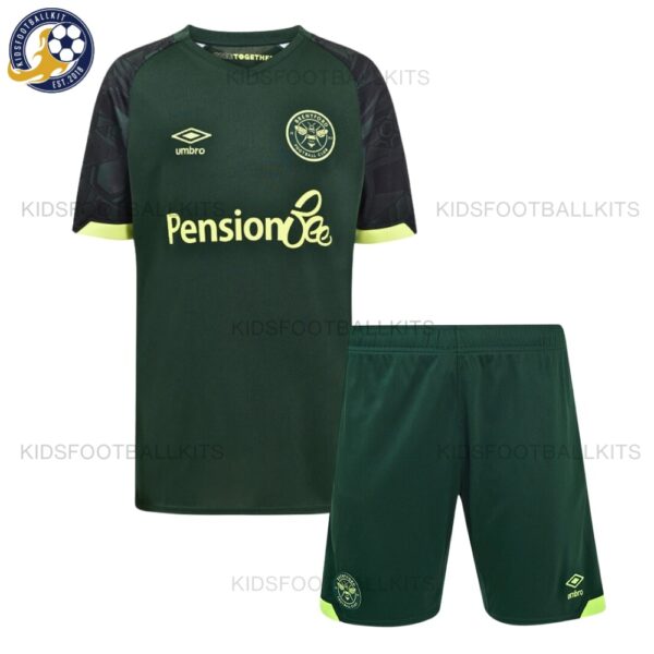 Brentford Third Kids Football Kit 2024/25